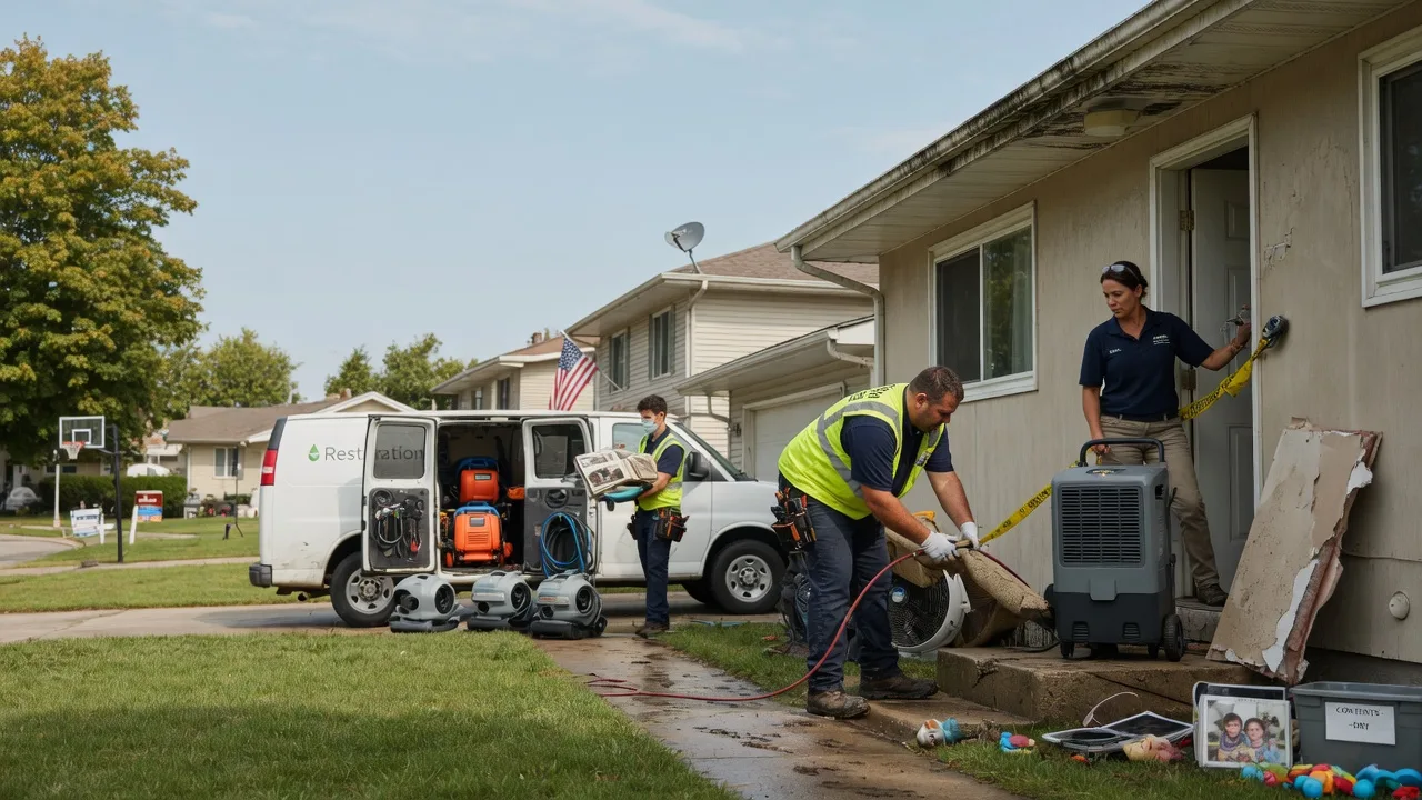 Water Damage Restoration in Davidsville, PA near me